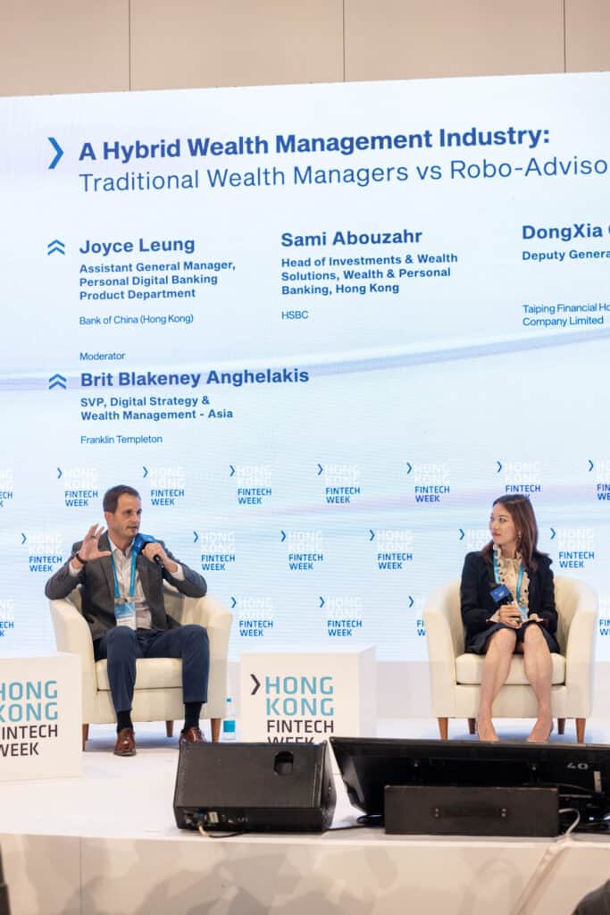 Sami Abouzhar, Head of Investments and Wealth Solutions, Wealth and Personal Banking, HSBC and Jessie Chen, Deputy General Manager, Taiping Financial Holdings Company Limited shares how technology help reaching clients financial goals