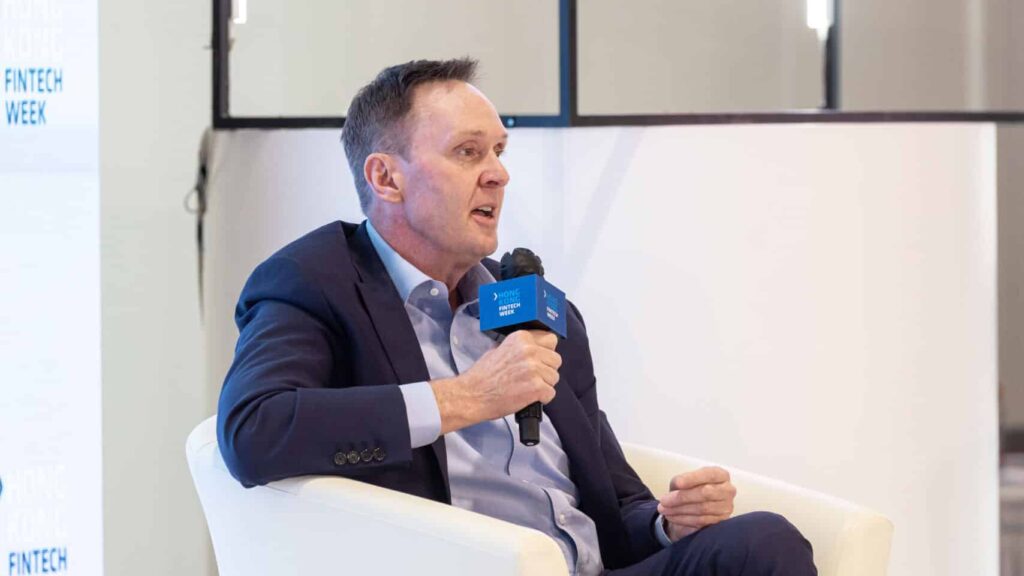 John Robson, Chief Commercial Officer shares Quantifeed’s capabilities in reaching customers financial goals with hybrid wealth management approach at the Hong Kong FinTech Week 2022