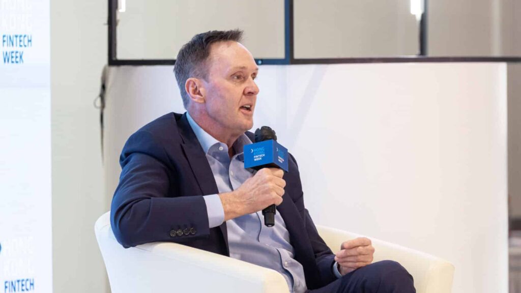 John Robson, Chief Commercial Officer shares Quantifeed’s capabilities in reaching customers financial goals with hybrid wealth management approach at the Hong Kong FinTech Week 2022