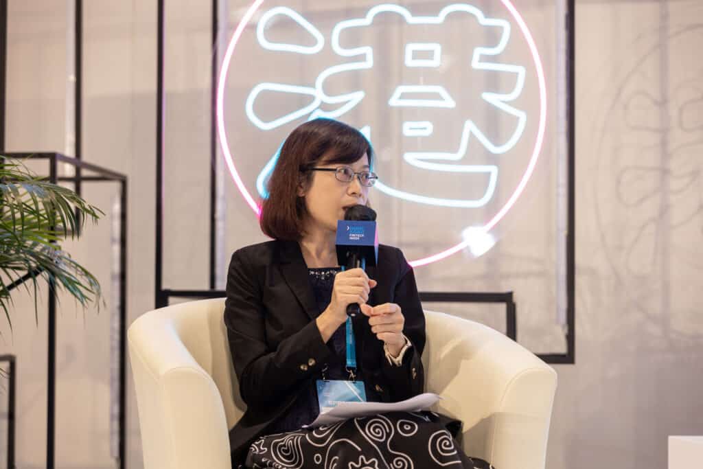 Joyce Leung, Assistant General Manager, Personal Digital Banking Product Department, Bank of China shares benefits of digitalisation in tackling client challenges at the Hong Kong FinTech Week 2022